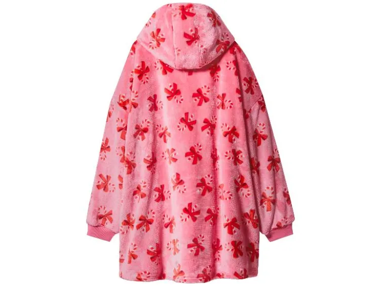 Damen/Herren Plüsch-Hoodie