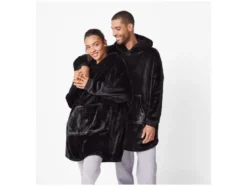 Damen/Herren Plüsch-Hoodie