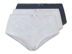 Damen Hipster, 3 Stück, mit hohem Baumwollanteil