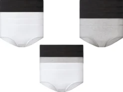 Damen Hipster, 5 Stück, mit hohem Baumwollanteil