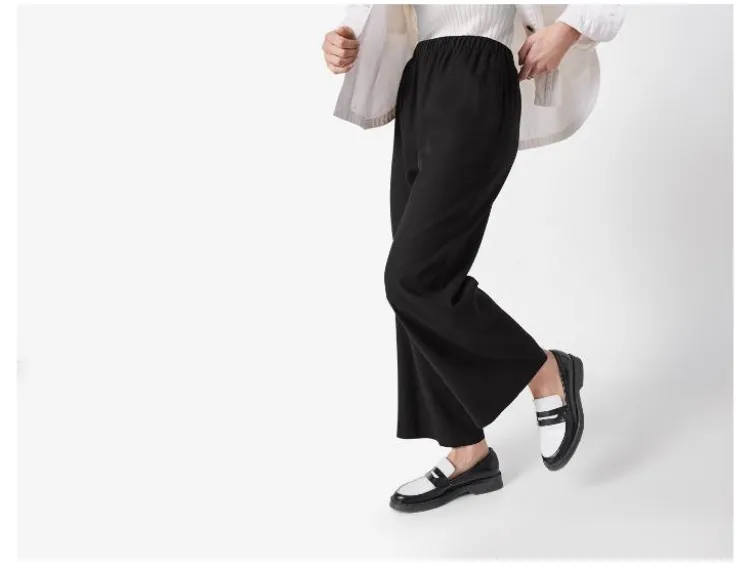 Damen Hose mit Leinen