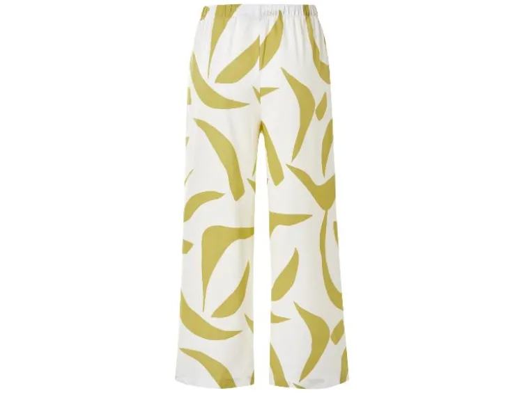 Damen Hose mit Leinen