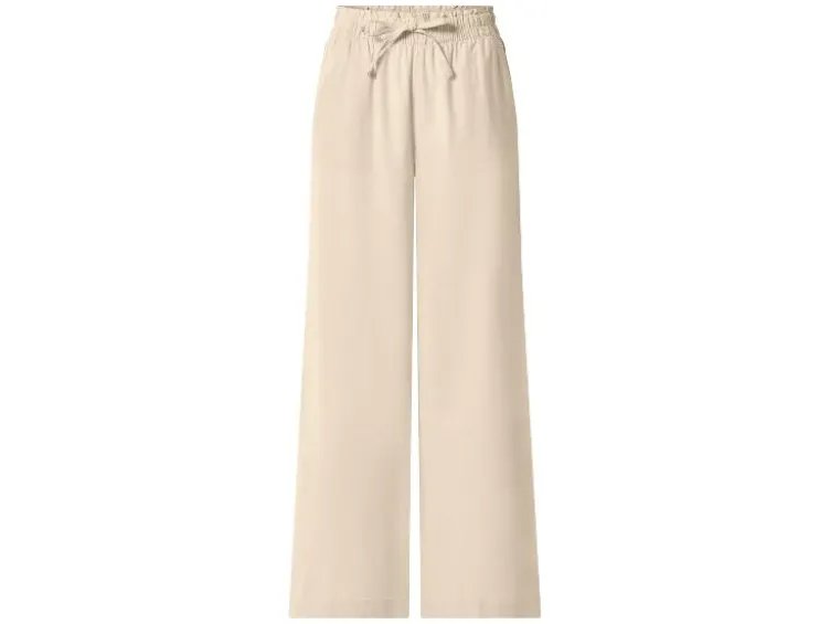 Damen Hose mit Leinen