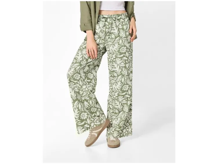 Damen Hose mit Leinen