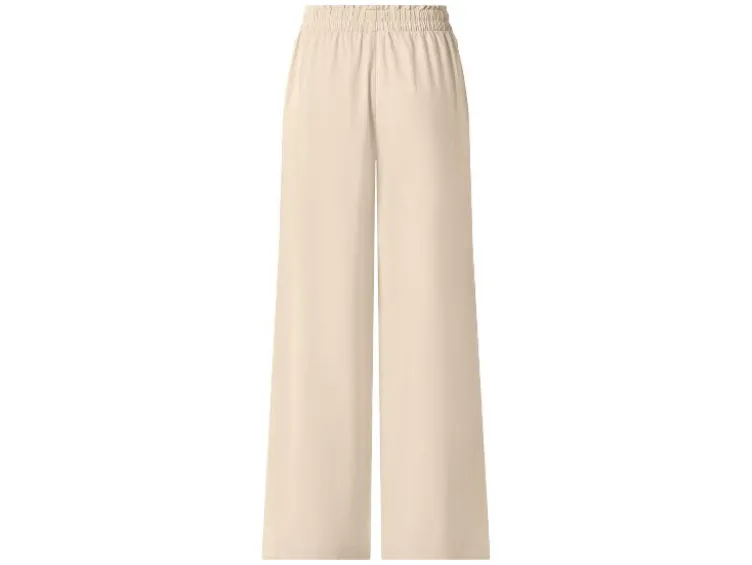 Damen Hose mit Leinen