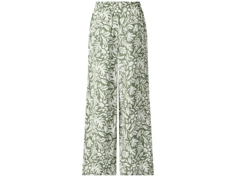 Damen Hose mit Leinen