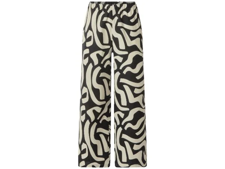 Damen Hose mit Leinen