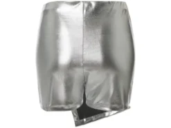Damen Hosenrock mit Metallic-Schimmereffekt