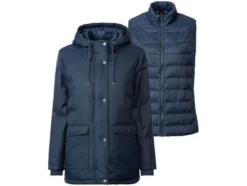 Damen 3-in-1-Allwetterparka mit Weste