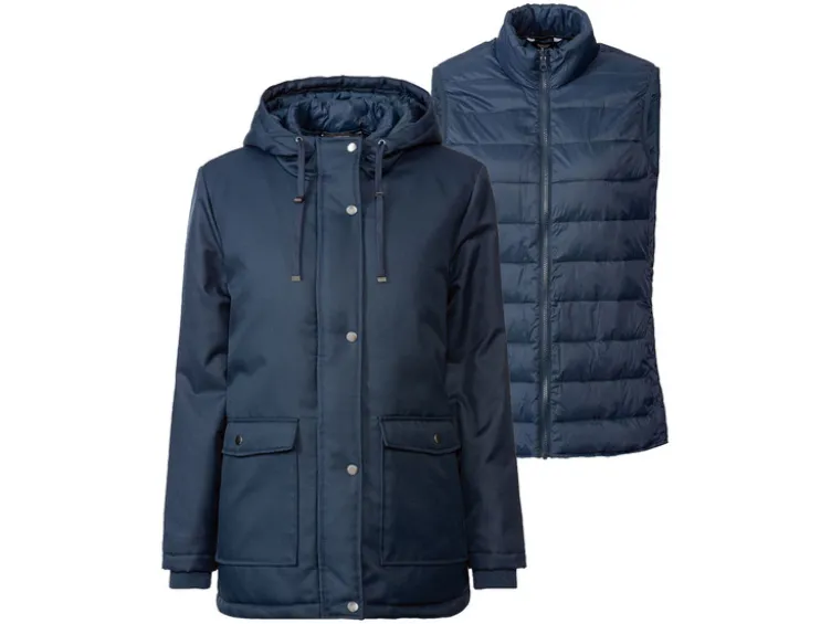 Damen 3-in-1-Allwetterparka mit Weste