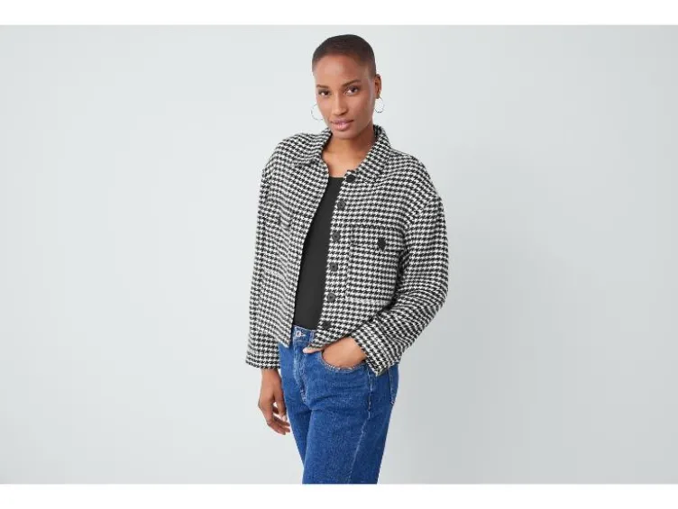 Damen Jacke, mit Brusttaschen