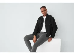 Damen Jacke, mit Brusttaschen