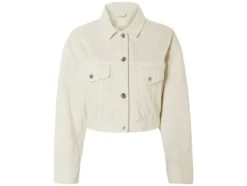 Damen Jeansjacke in Cropped-Länge