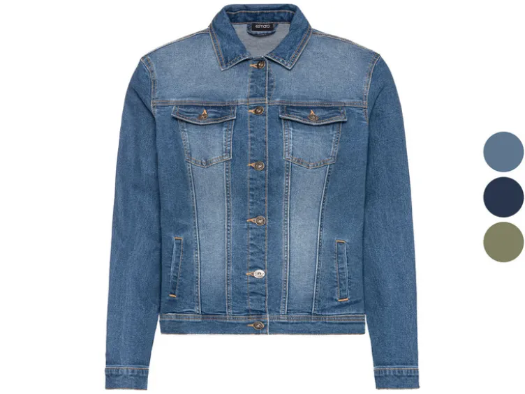 Damen Jeansjacke, leicht tailliert geschnitten