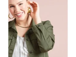 Damen Jeansjacke, leicht tailliert geschnitten
