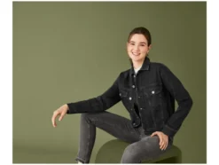 Damen Jeansjacke, weit geschnitten