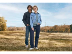 Damen Jeansjacke, weit geschnitten