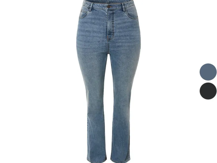 Damen Jeans, Skinny Fit, hohe Leibhöhe