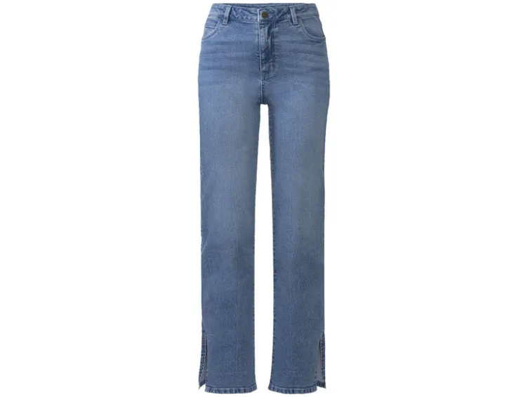 Damen Jeans, Skinny Fit, hohe Leibhöhe
