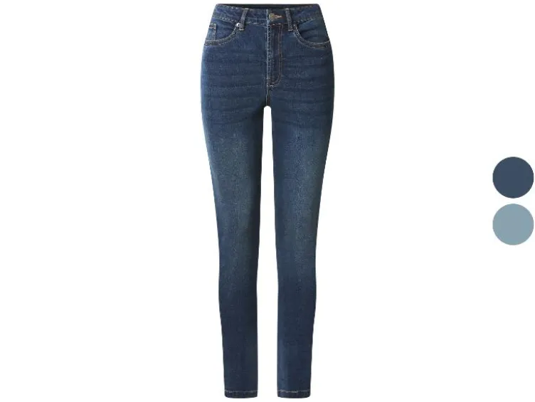 Damen Jeans, Skinny Fit, mittlere Leibhöhe