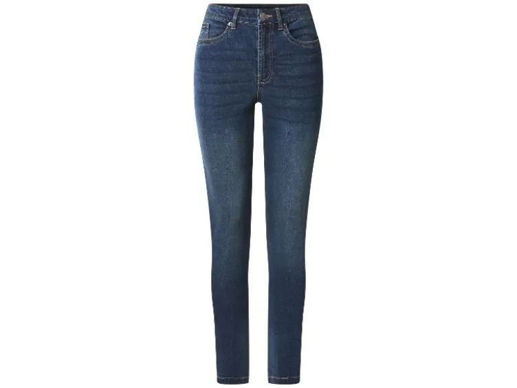 Damen Jeans, Skinny Fit, mittlere Leibhöhe