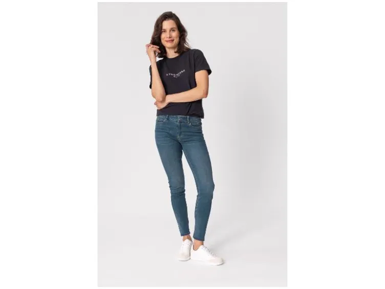 Damen Jeans, Skinny Fit, mittlere Leibhöhe
