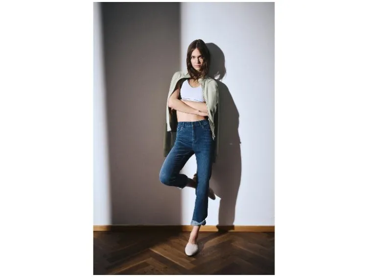 Damen Jeans, Skinny Fit, mittlere Leibhöhe