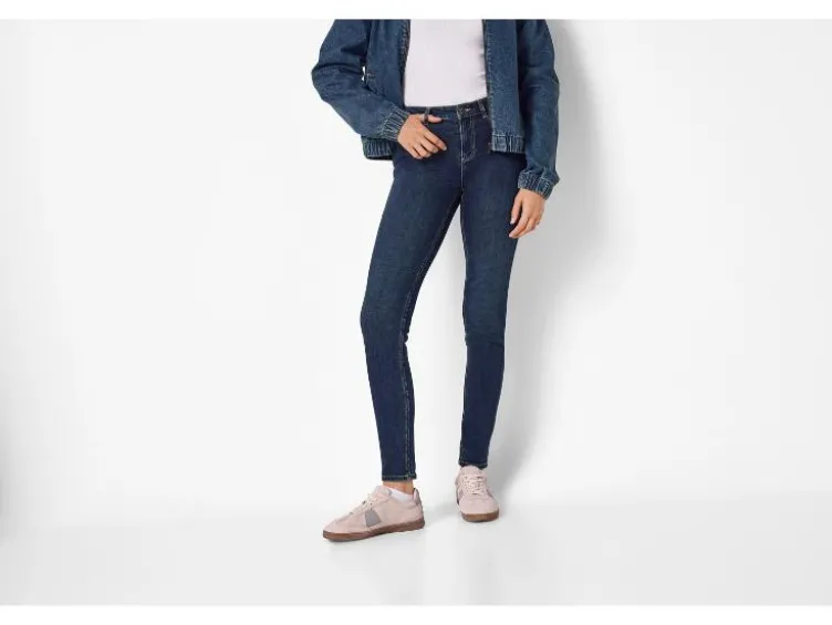 Damen Jeans, Skinny Fit, normale Leibhöhe