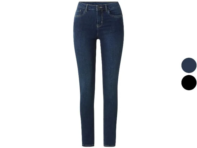 Damen Jeans, Skinny Fit, normale Leibhöhe