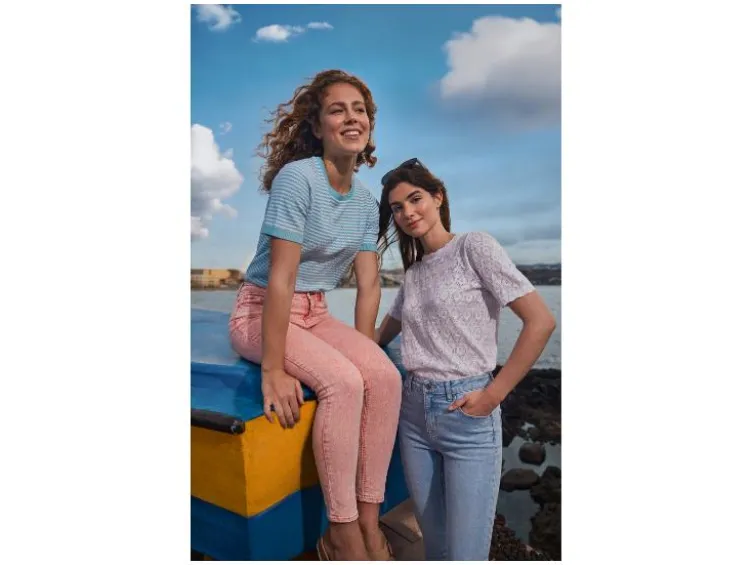 Damen Jeans, Skinny Fit, normale Leibhöhe