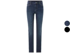 Damen Jeans, Slim Fit, normale Leibhöhe