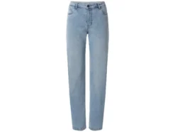 Damen Jeans, Straight Fit, hohe Leibhöhe