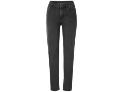 Damen Jeans, Straight Fit, hohe Leibhöhe