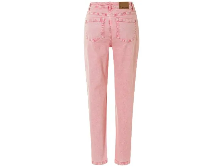 Damen Jeans, Straight Fit, hohe Leibhöhe