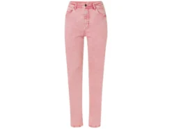 Damen Jeans, Straight Fit, hohe Leibhöhe