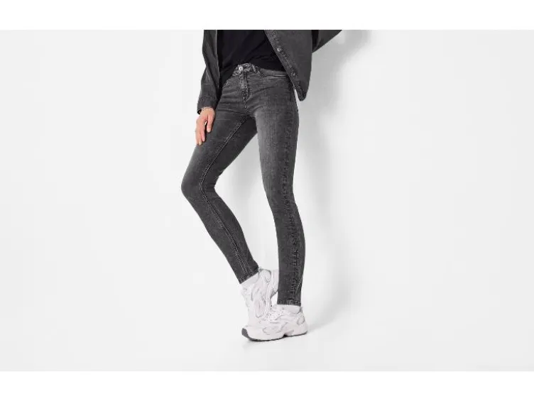Damen Jeans, Super Skinny Fit, normale Leibhöhe