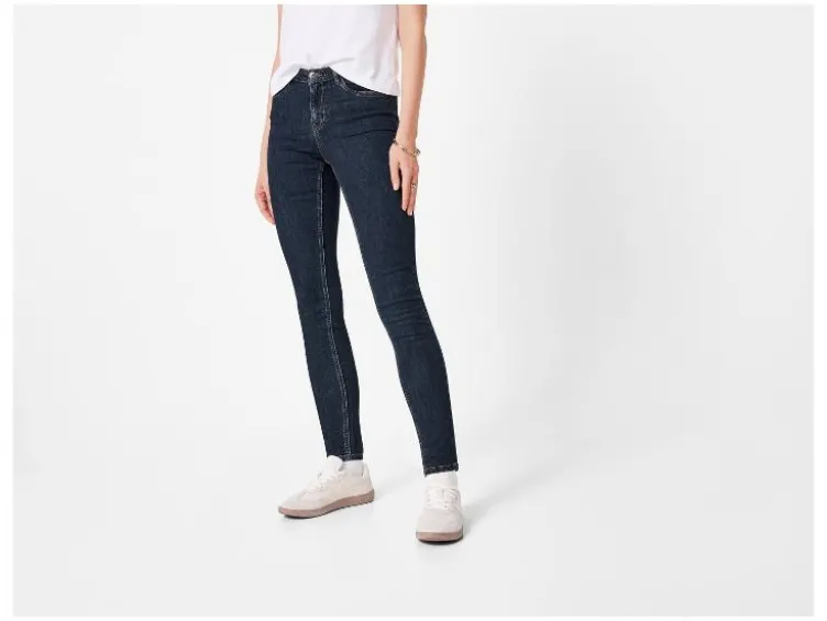 Damen Jeans, Super Skinny Fit, normale Leibhöhe