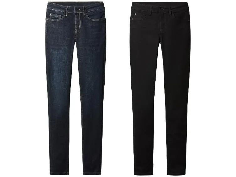 Damen Jeans, Super Skinny, normale Leibhöhe