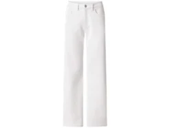 Damen Jeans, Wide Leg, hohe Leibhöhe