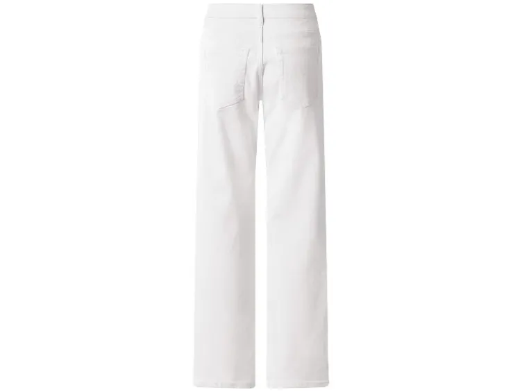 Damen Jeans, Wide Leg, hohe Leibhöhe