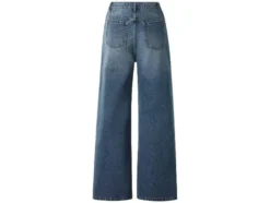 Damen Jeans, Wide Leg, hohe Leibhöhe