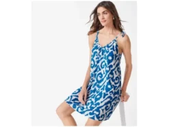 Damen Jumpsuit / Kleid, fließend lockere A-Linie
