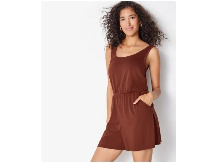 Damen Jumpsuit, mit Gummizugbund in der Taille