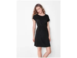 Damen Kleid, überschnittene Schultern