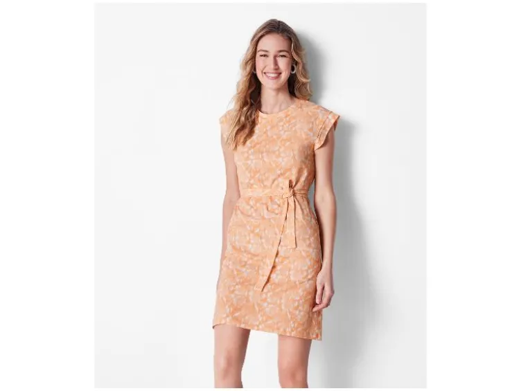 Damen Kleid, überschnittene Schultern