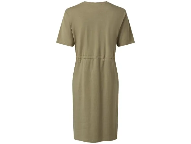 Damen Kleid, überschnittene Schultern