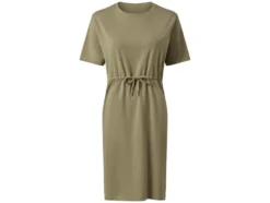 Damen Kleid, überschnittene Schultern