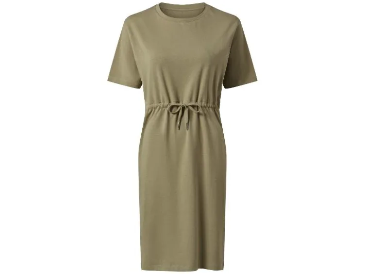 Damen Kleid, überschnittene Schultern