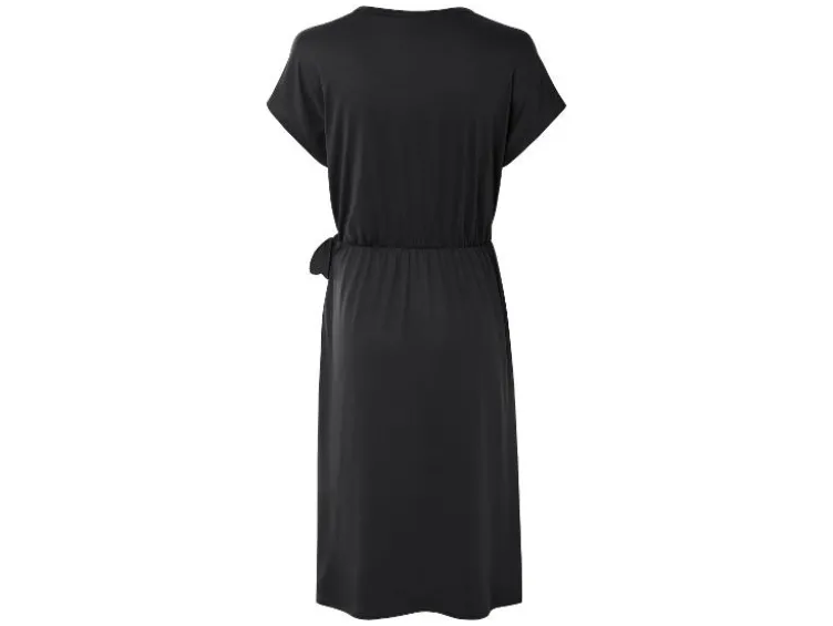 Damen Kleid, in Wickeloptik