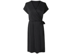 Damen Kleid, in Wickeloptik